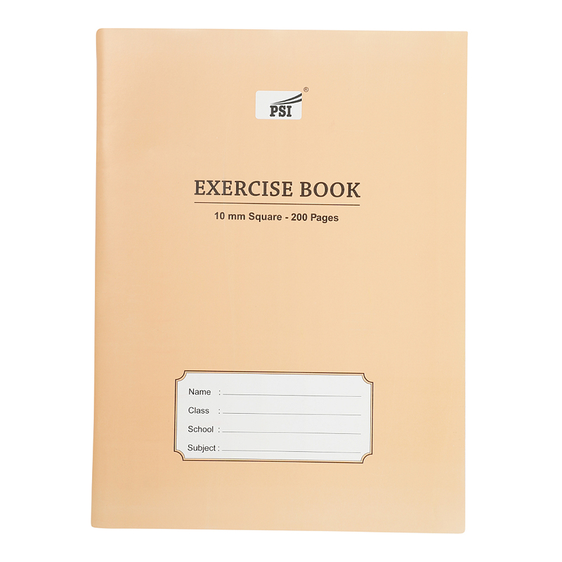 The Bookshop 10mm Square Exercise Book, 200 Pages