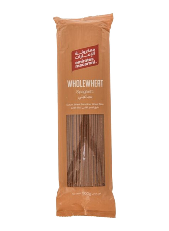 

Emirates Macaroni Whole Wheat Spaghetti, 500g