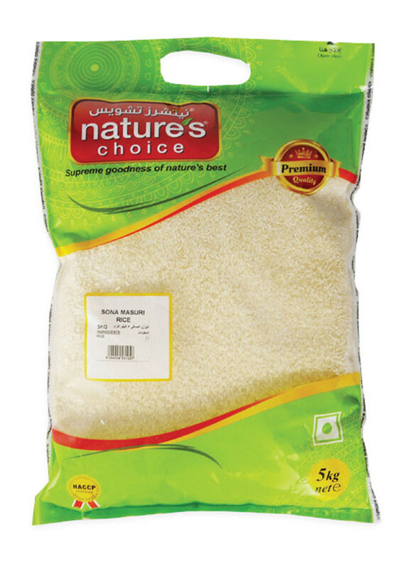 

Natures Choice Nature's Choice Sona Masuri Rice - 5 Kg