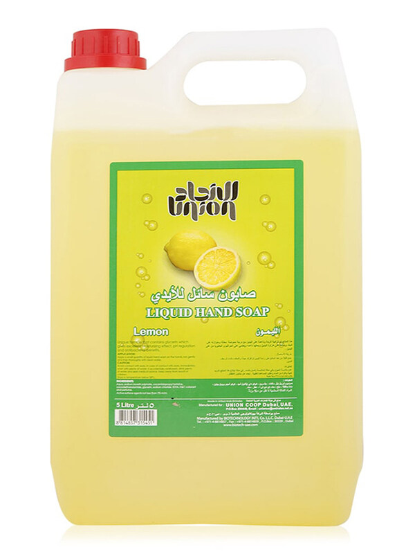 

Union Lemon Liquid Hand Soap, 5 Ltr