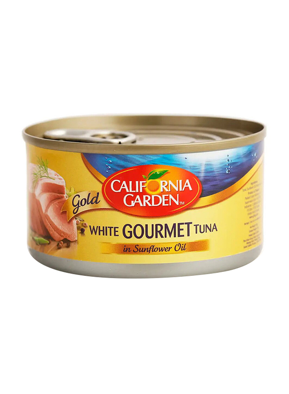 California Garden Gold White Gourmet Belly Tuna in Sunflower Oil, 185g
