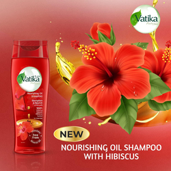 Vatika Natural Oil Shampo Hibiscus, 2 x 425ml