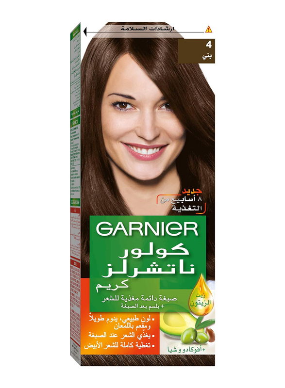 Garnier Color Naturals Hair Color, 110ml, 4 Brown