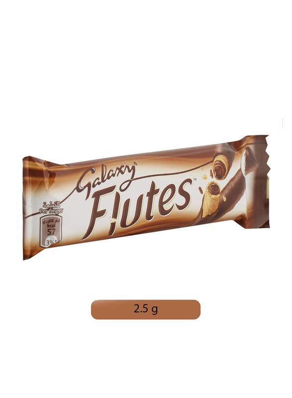 Galaxy Flutes Chocolate Bars, 2.5 g