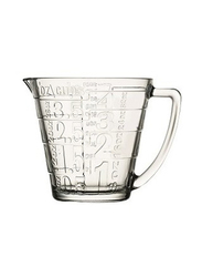 Pasabahce 1000ml Glass Basic Measuring Cup, 1155CC, Clear