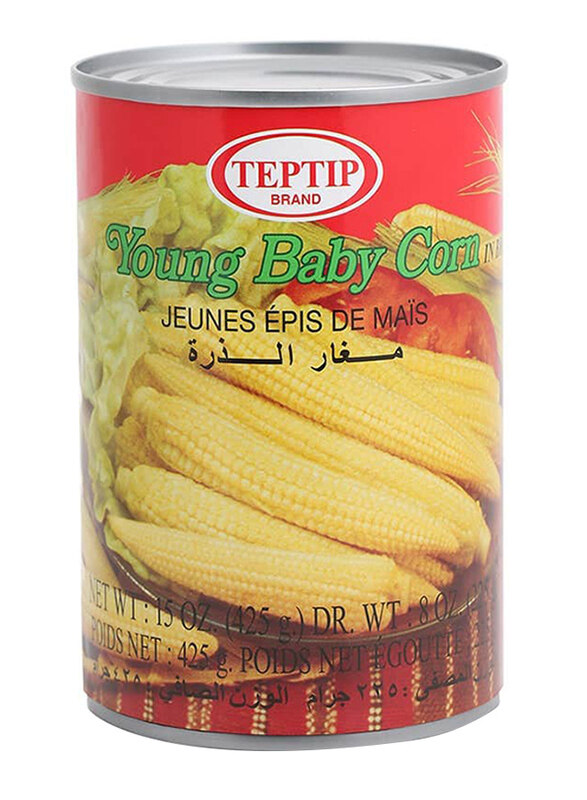 

TepTip Young Baby Corn, 425g