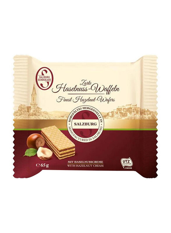 

Salzburg Schokolade Finest Hazelnut Wafers, 65g