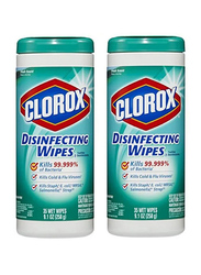 Clorox Disinfecting Wipes Fresh Scent, 2 x 35 Wipes