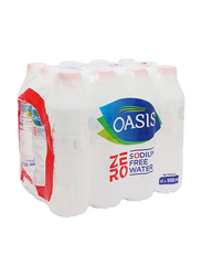Oasis Zero Sodium Free Water, 12 x 500ml