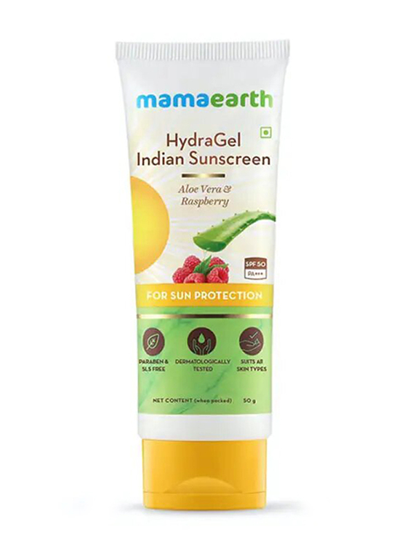 Mamaearth HydraGel Indian Sunscreen, 50g