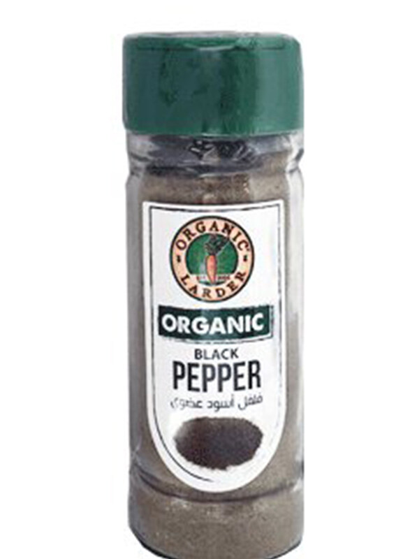 

Organic Larder Black Pepper, 50g