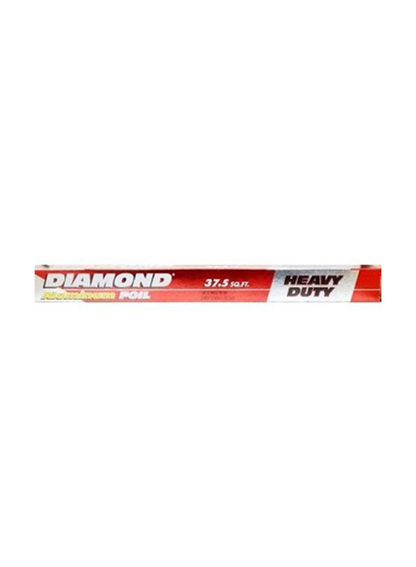 

Diamond Heavy Duty Aluminum Foil, 2 x 37.5 Sq.ft