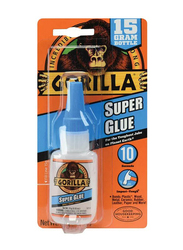 Gorilla 15g High Strength Super Glue, Clear