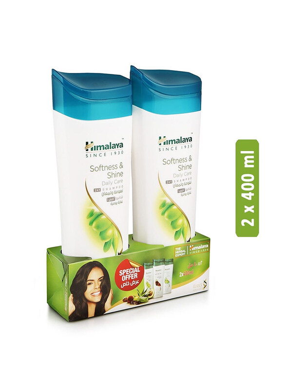 Himalaya Softness & Shine Daily Care Shampoo - 2 x 400 ml