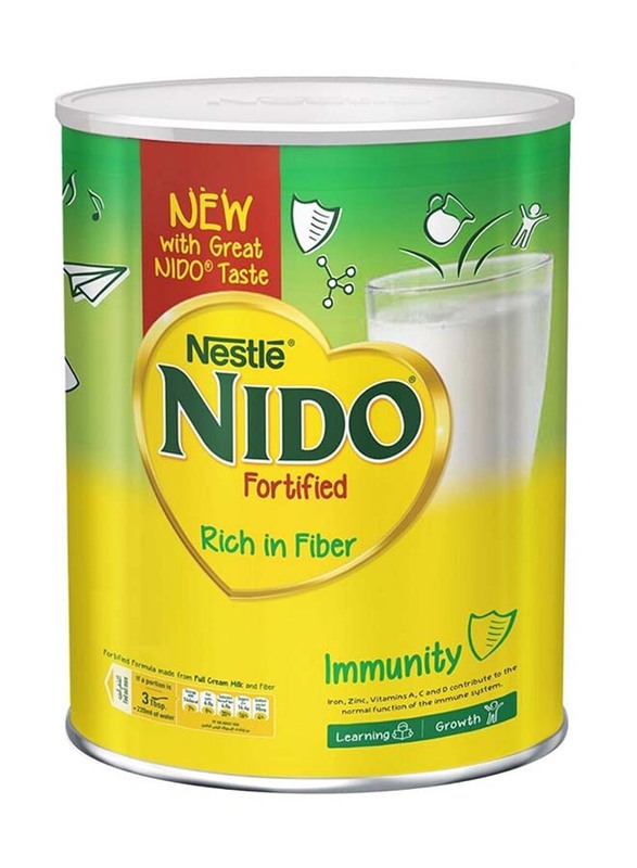 

Nido Milk Powder Fiber Tin, 900g