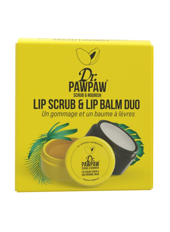 Dr.pawpaw Lip Scrub & Lip Balm Duo, 16g