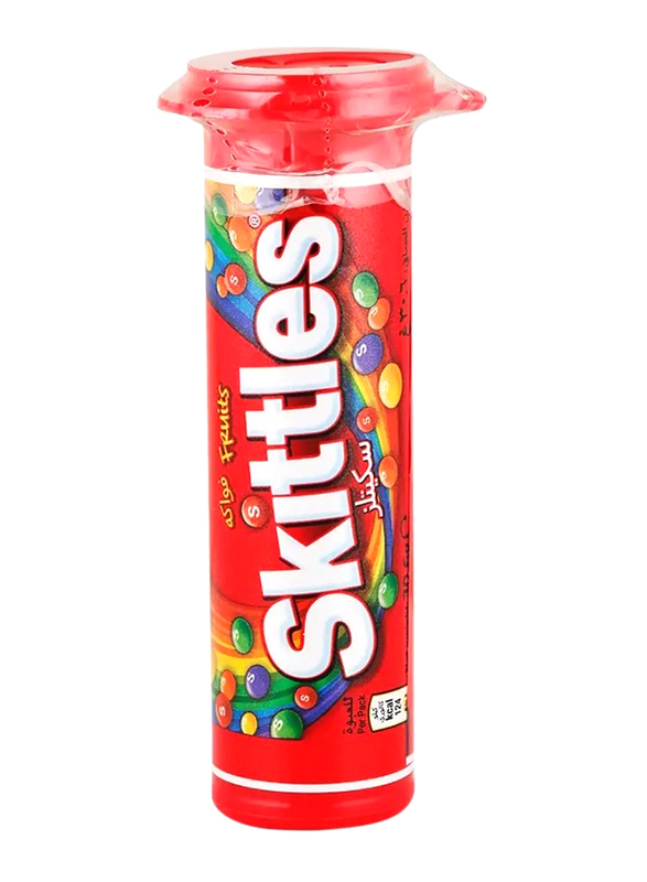 Skittles Fruit Flavoured Candy Tube, 30.6g