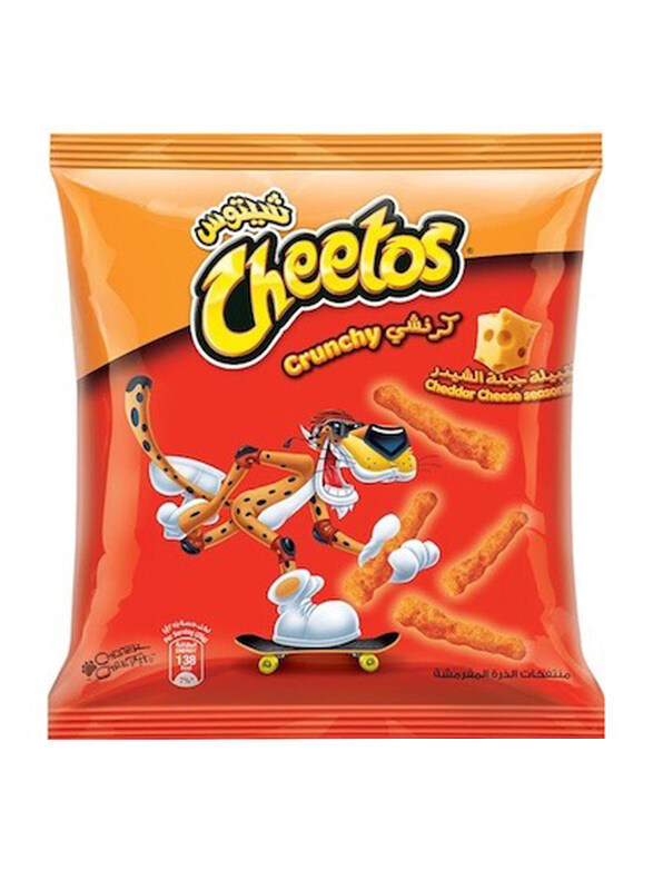 

Cheetos Crunchy Cheddar Cheese Chips - 25g
