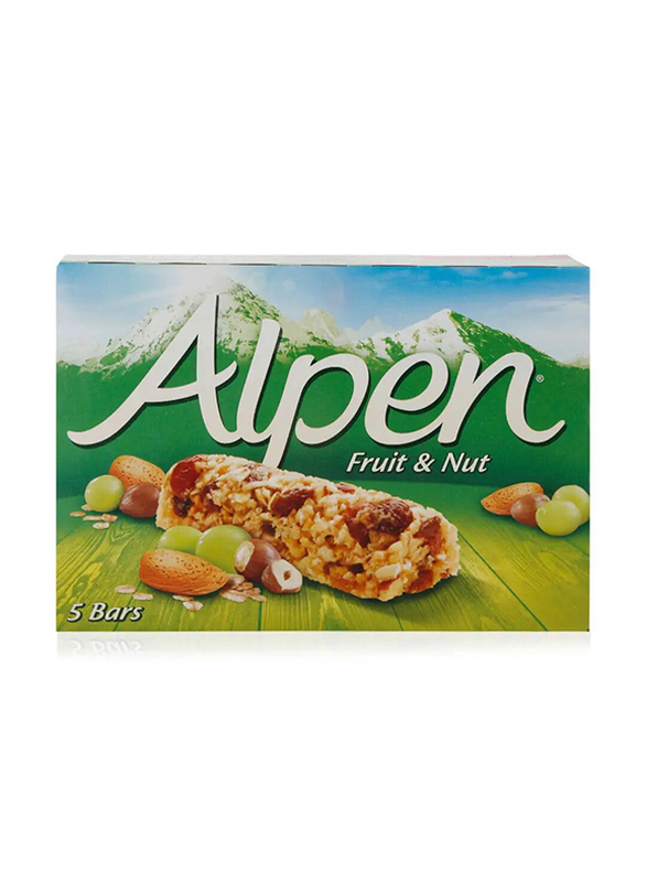 Alpen Fruit & Nut Bars - 140g