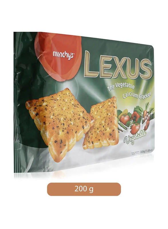 Munchy’s Lexus Vegetable Calcium Crackers - 200g