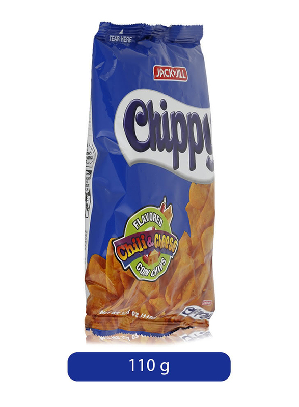 Jack & Jill Chili & Cheese Flavored Chippy Corn Chips, 110g