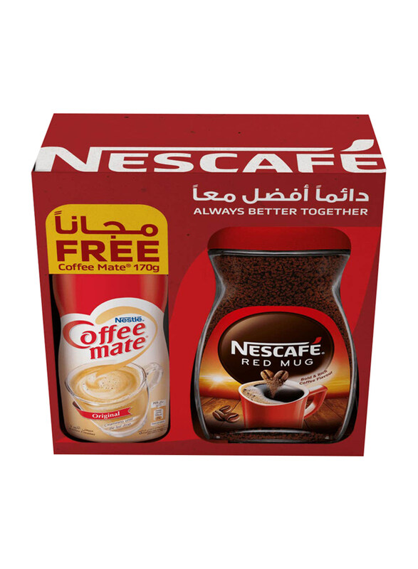 

Nescafe Red Mug Coffee Mate, 190g + 170g, 2 Pieces