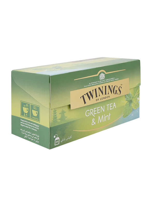 Twinings Mint Green Tea, 25 Tea Bags