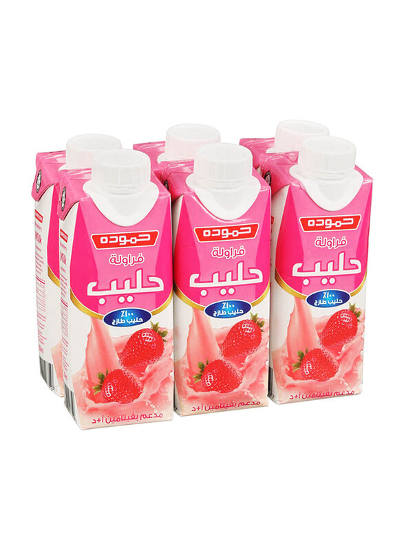 

Hammoudeh Flavored Milk S.Berry - 6 x 250ml