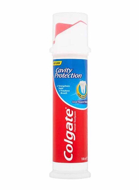 

Colgate Toothpaste Pump Regular Cavity Protection, 6 x 100ml