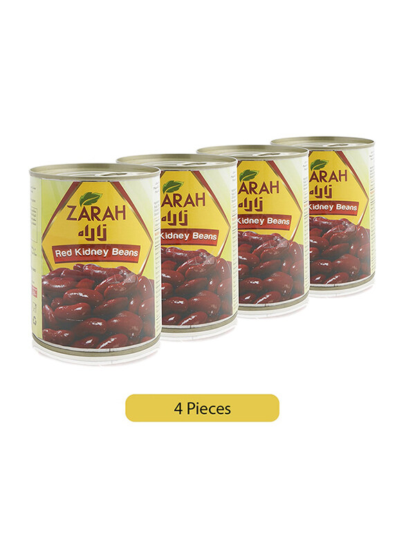 

Zarah Canned Red Kidney Beans - 4 x 400 g