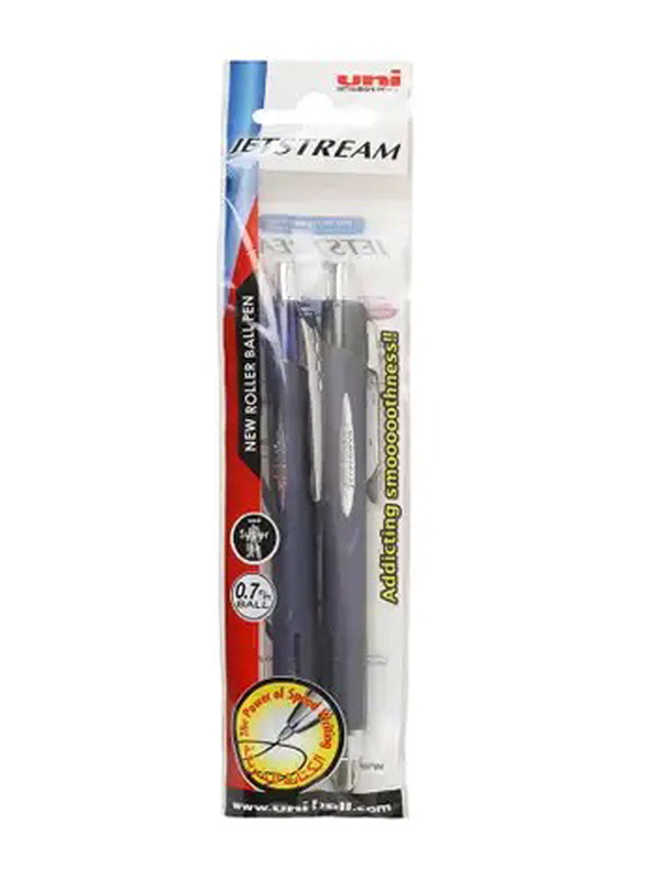 Uni-ball Jetstream Roller Ball Pens, 2 Pieces