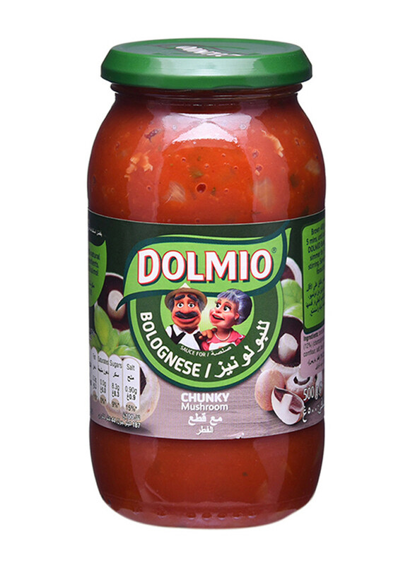 

Dolmio Bolognese Chunky Mushroom Sauce, 500g