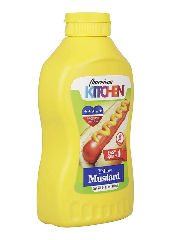 

American Kitchen Yellow Mustard, 414ml