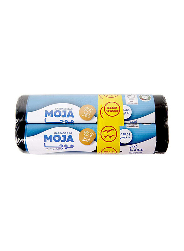 

Moja Large Garbage Bag, 2 x 10 Bags