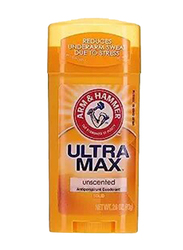 Arm & Hammer Ultra Max Deodorant Stick Unscented, 73gm