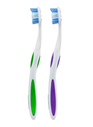 Colgate 360 Optic White Soft Whitening Toothbrush, Value Pack - 2 Pack