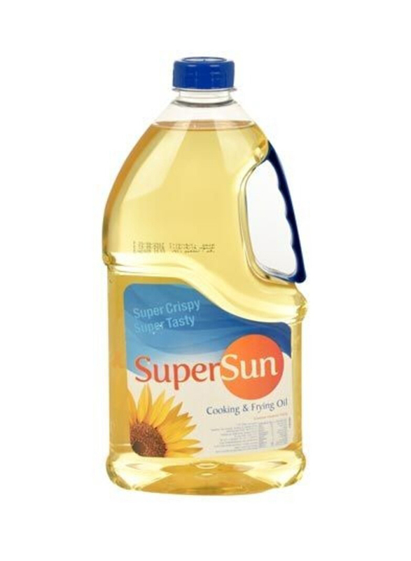 Super Sun Cooking & Frying Sunflower Oil, 1.5 Liter