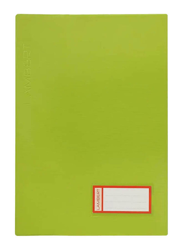 

Lambert Single Line Notebook, 100 Sheets, A4 Size, Green