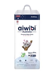 Aiwibi Premium Baby Pants, Size 3, Medium, 6-11 Kg, 48 Count