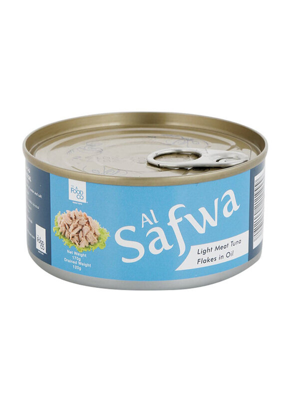 

Al Safwa Light Meat Tuna Flakes In Oil, 170g