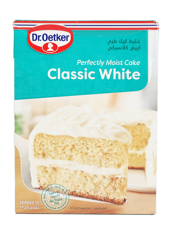 

Dr. Oetker Classic White Cake Mix, 500g