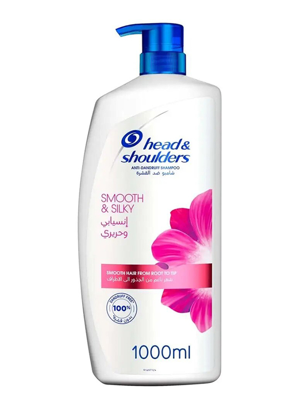 Head & Shoulders Smooth and Silky 2in1 Anti-Dandruff Shampoo - 1000ml