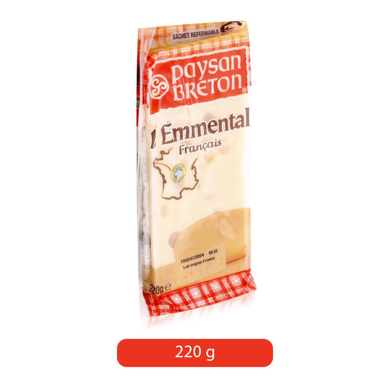 

Paysan Breton Emmental Cheese, 220 g