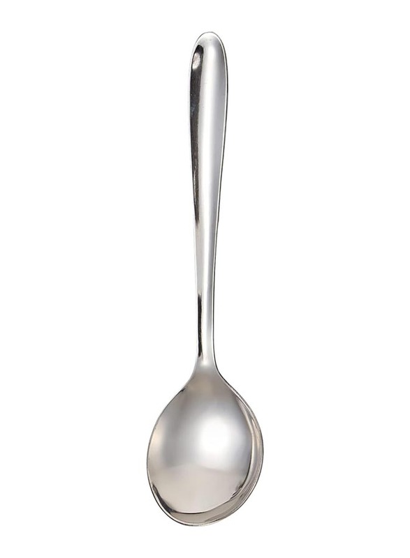 Kedge Sobar Soup Spoon, 6 Pieces, Silver