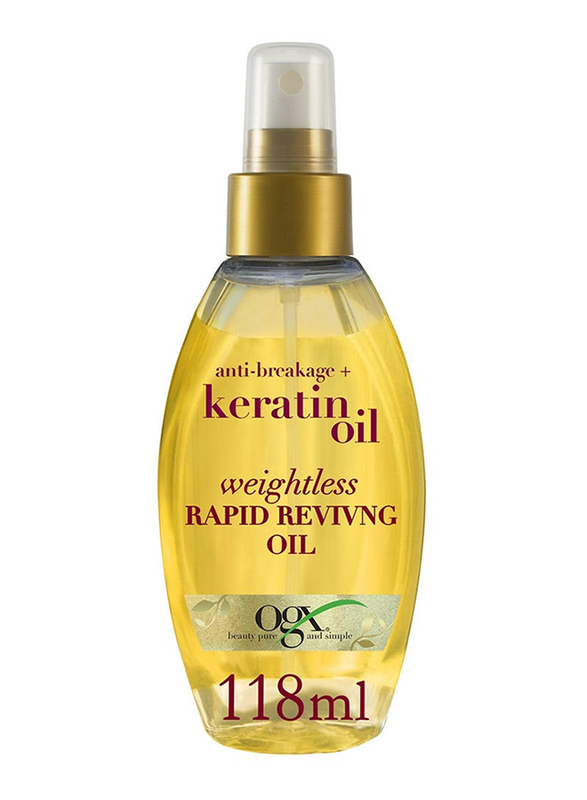 Ogx Keratin Instant Repair Hair Oil, 4 oz