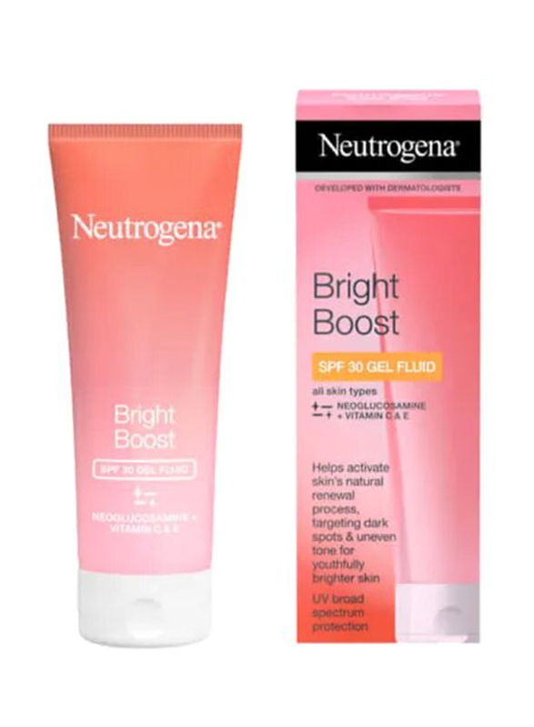 Neutrogena Bright Boost Gel Fluid SPF 30, 50ml