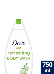 Dove Refreshing Cucumber Body Wash - 750ml