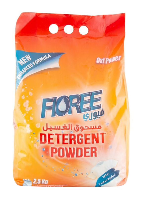 Fioree Detergent Powder Poly Bag, 2.5Kg