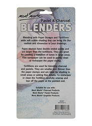 Mont Marte Pastel N Charcoal Blenders, 7 Pieces, Multicolour