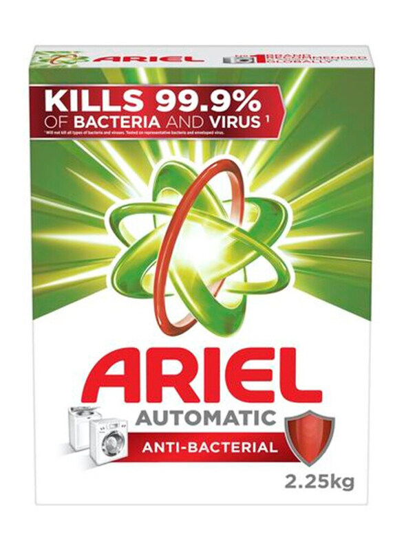 

Ariel Antibacterial Detergent Powder, 2.25 Kg